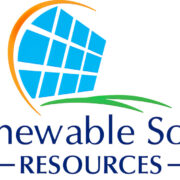 A logo of renewable solar resources
