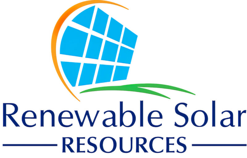 A logo of renewable solar resources